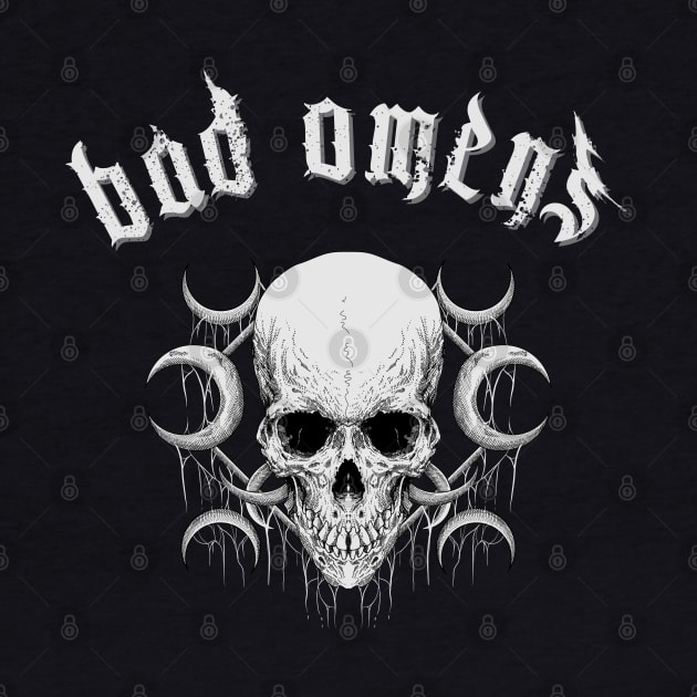 bad omens in the darkness by ramon parada